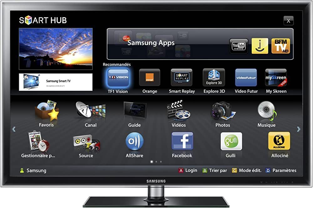 Smart Hub Samsung Smart TV C серии